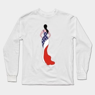 United States of America Woman Long Sleeve T-Shirt